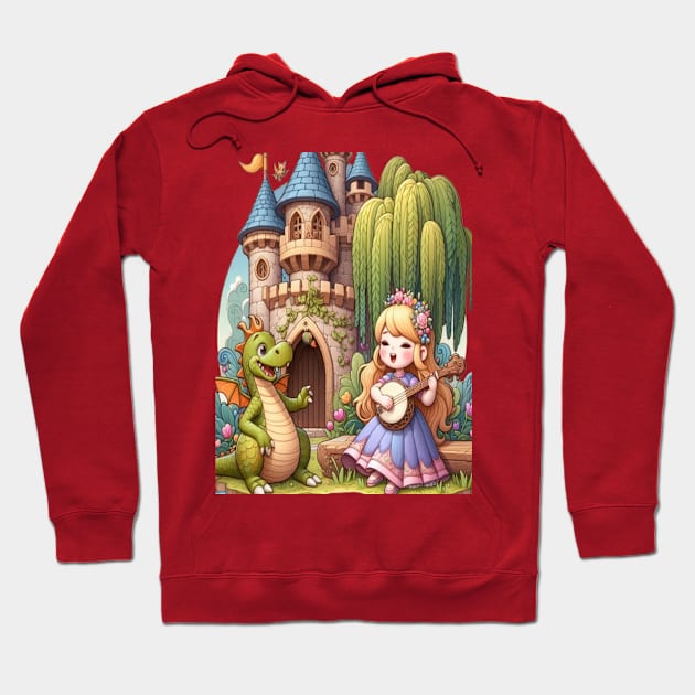 Dragon Serenade By A Mystical princess Hoodie by coollooks